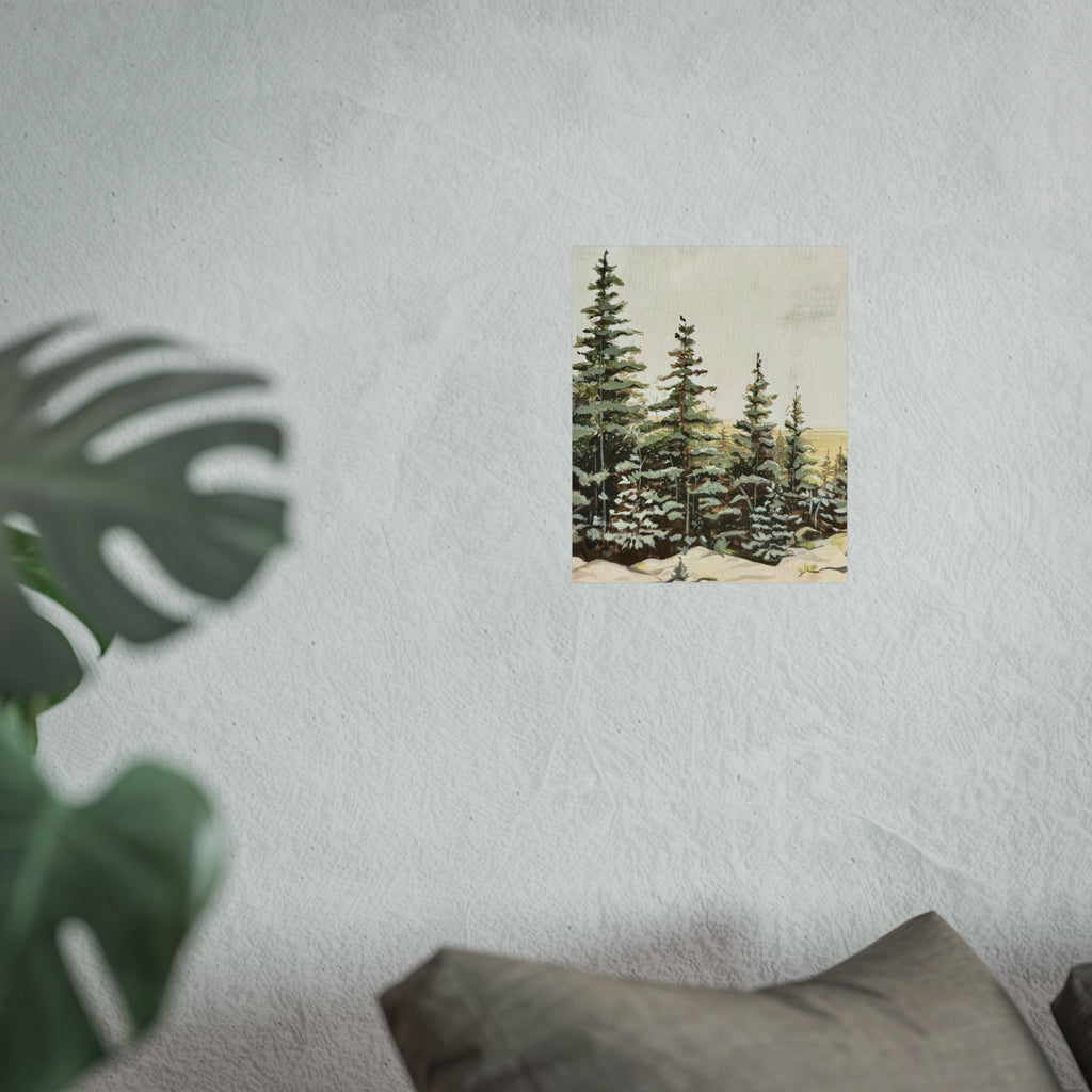 ‘Winter Pines’ Print